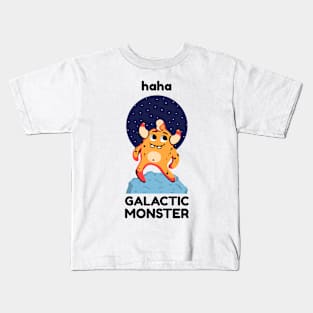 GALACTIC MONSTER Kids T-Shirt